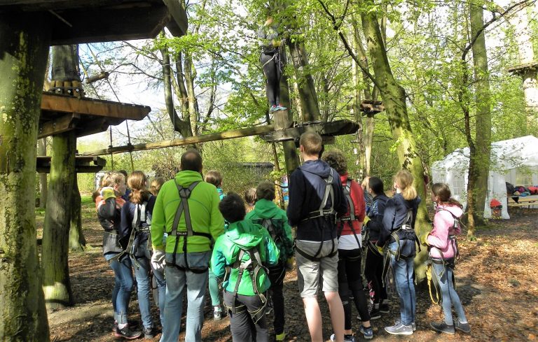 Jugend in Kletterlaune