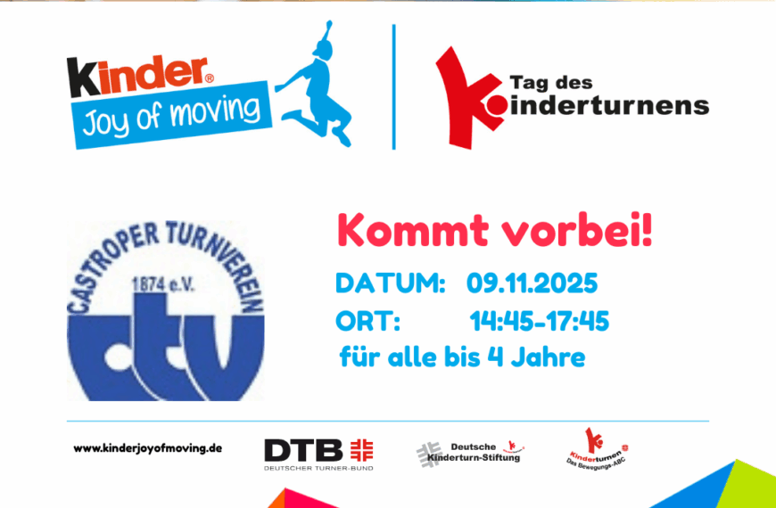 Tag des Kinderturnens – Tierische Turn-Weltreise