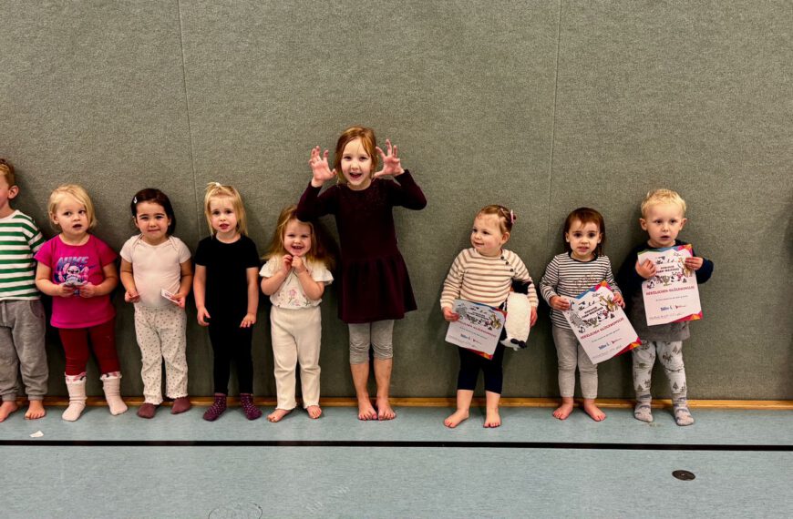 Tierische Turn-Weltreise am Tag des Kinderturnen