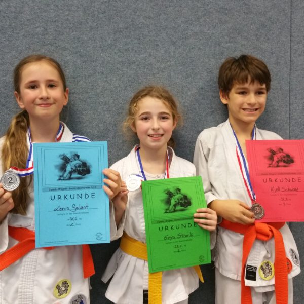 Platzierungen für junge Judoka